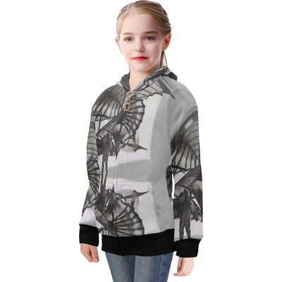Big Kids Zip Up Hoodie