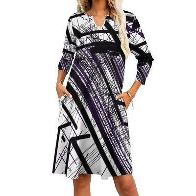 Artsy Dress with Pockets