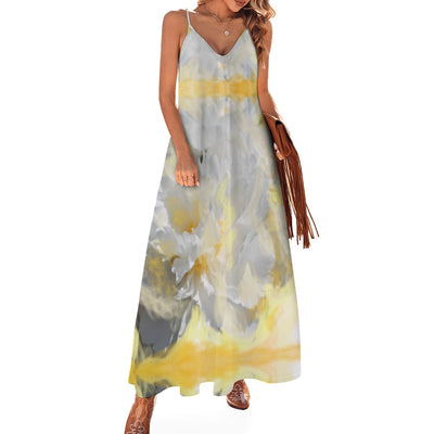 Sling Ankle Long Dress
