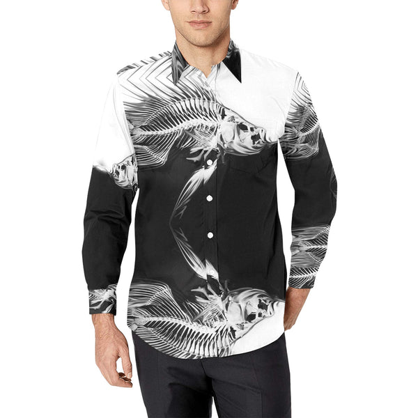 Men's Mermaid Long Sleeve Shirt — Original Artwork | ArtistDione