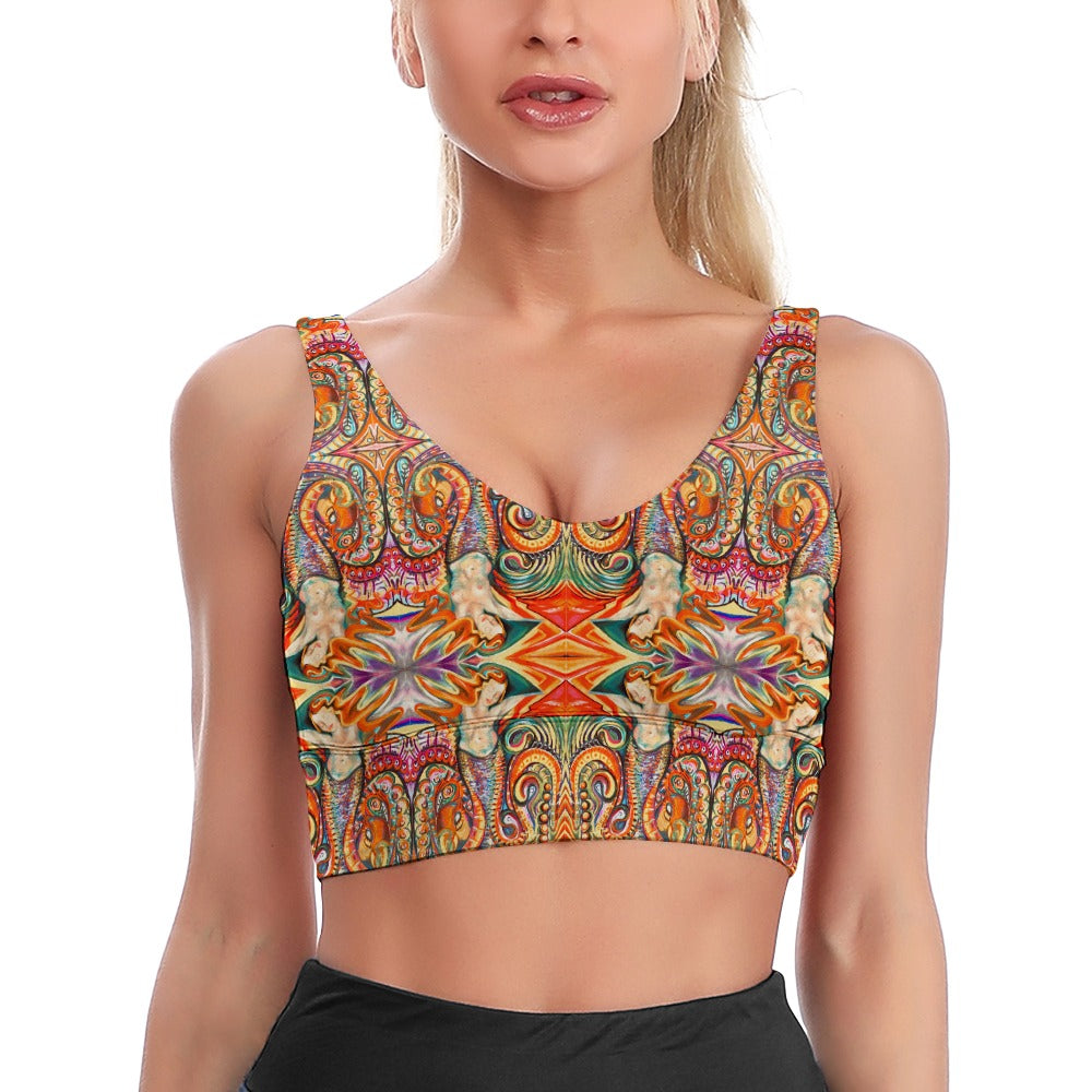 Mermaid Women's Sports Bra