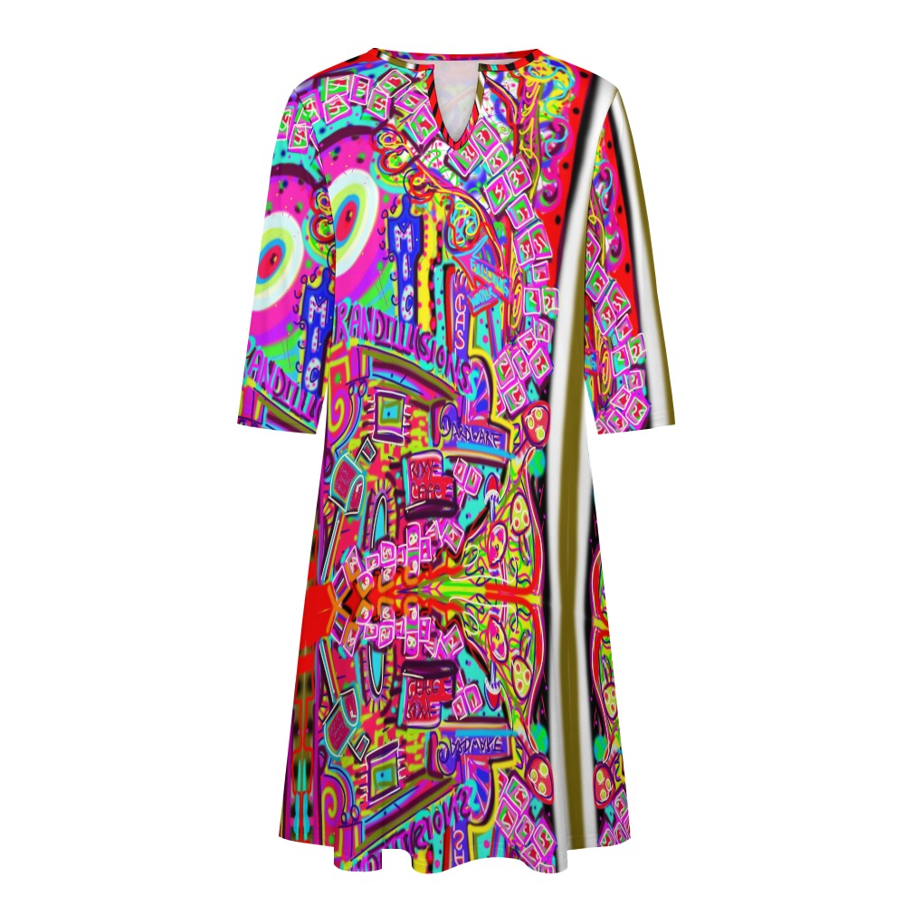 Artsy Dress with Pockets