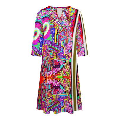 Artsy Dress with Pockets