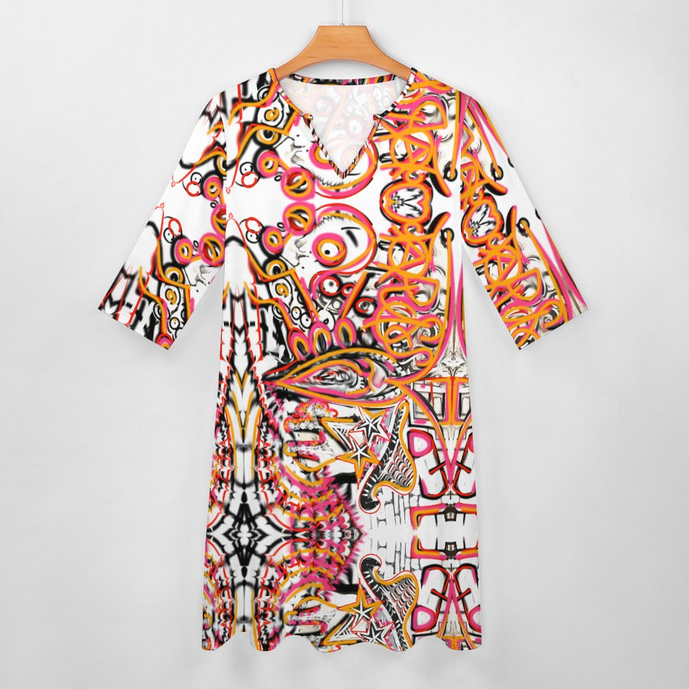 Artsy Dress with Pockets