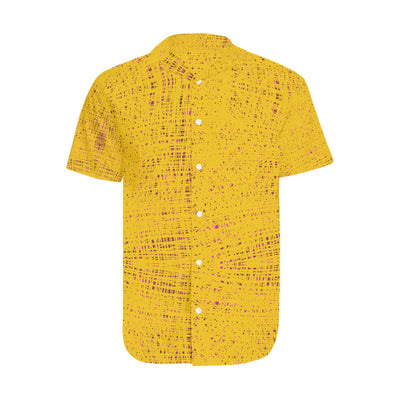 Men's Short Sleeve Shirt With Lapel Collar