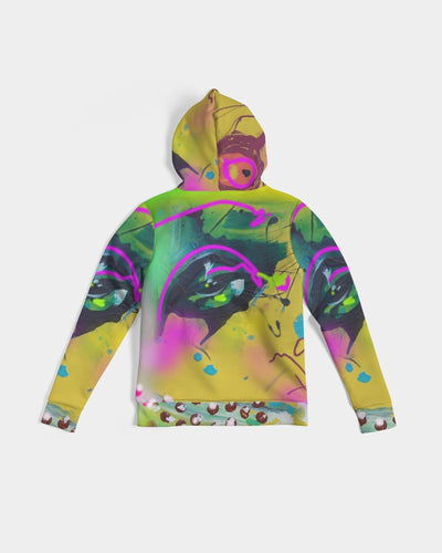 Abstract Yellow Women's Hoodie