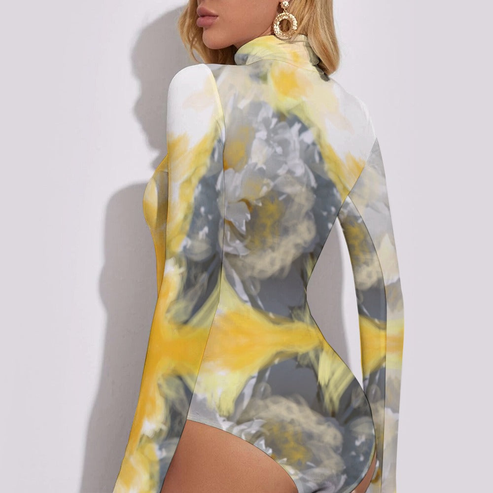 Women's Turtleneck Long Sleeve Bodysuit