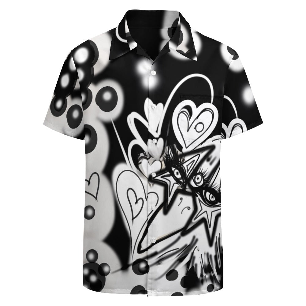 Bright Vibrant Bold short sleeved shirt