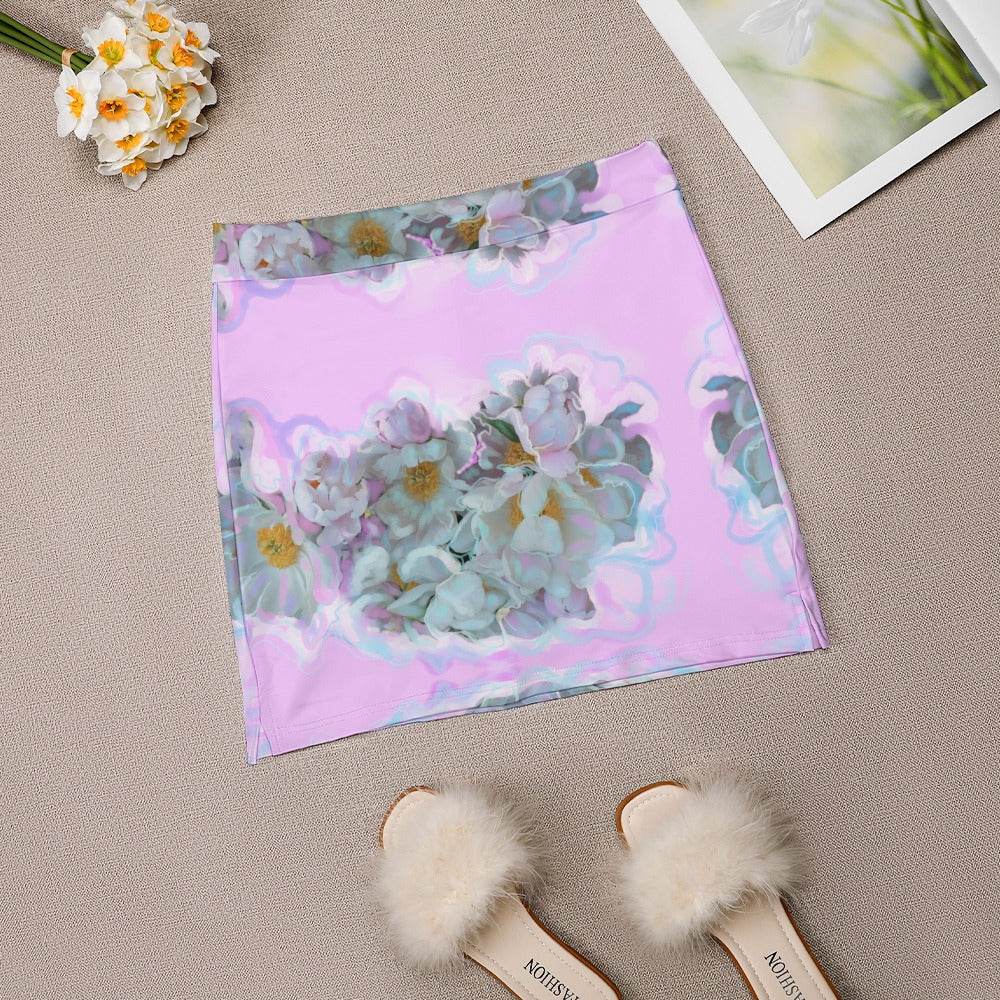 skirt with shorts & pockets