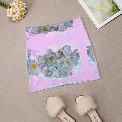 skirt with shorts & pockets