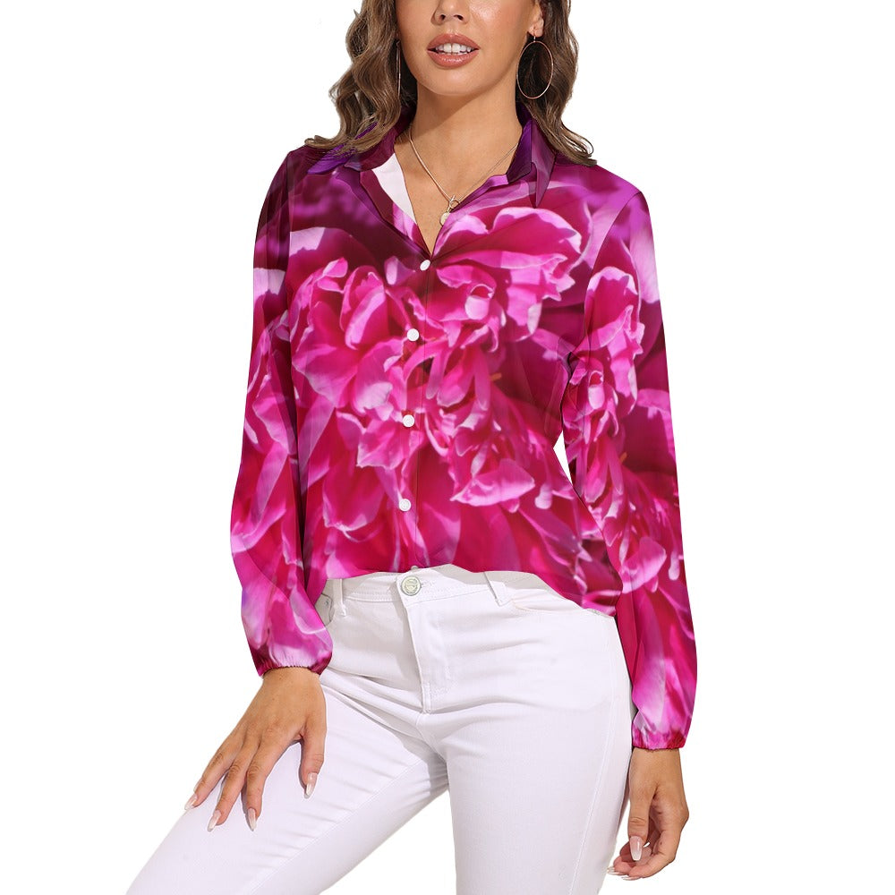 Vintage Casual Long Sleeve Top