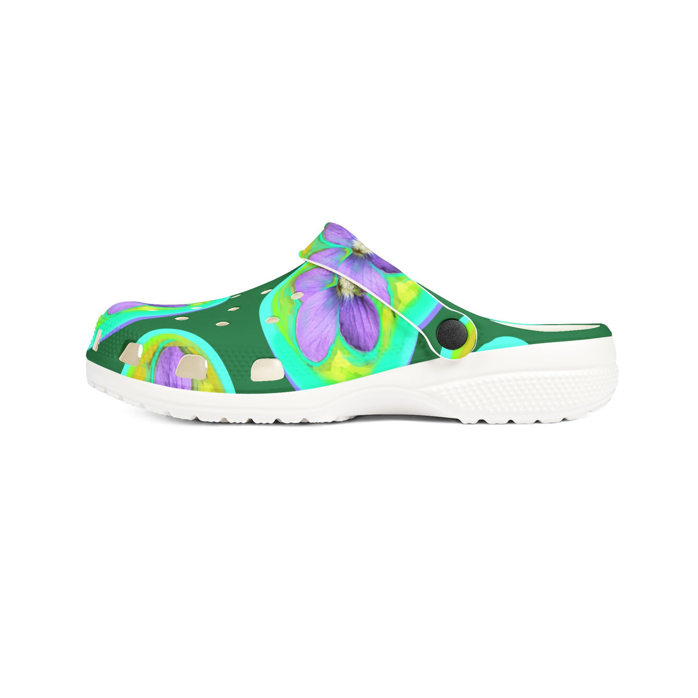 Floral EVA Foam Rubber Clogs - Comfortable and Stylish Slip-Ons