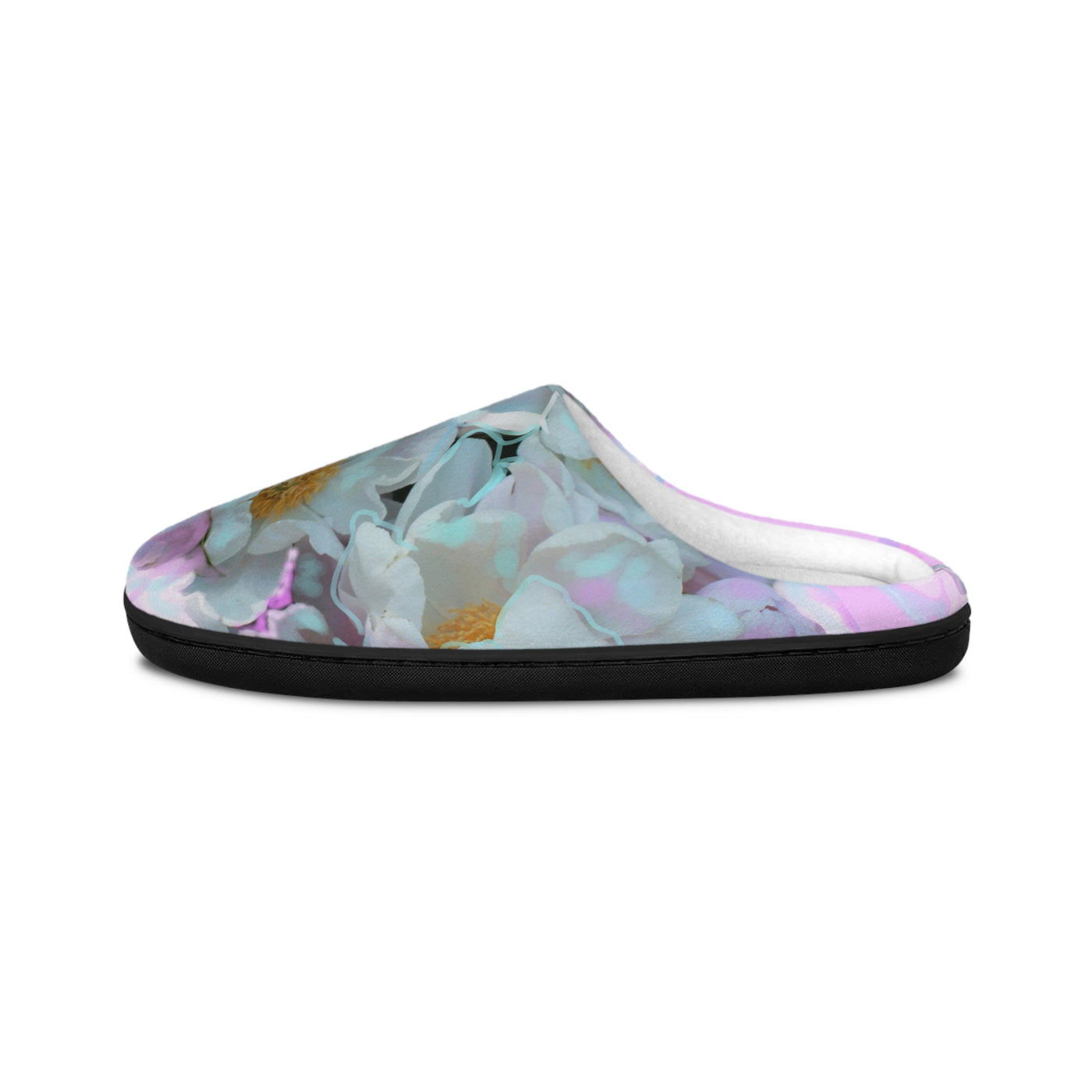 Floral Comfort Men's Indoor Slippers - Relax at Home in Style