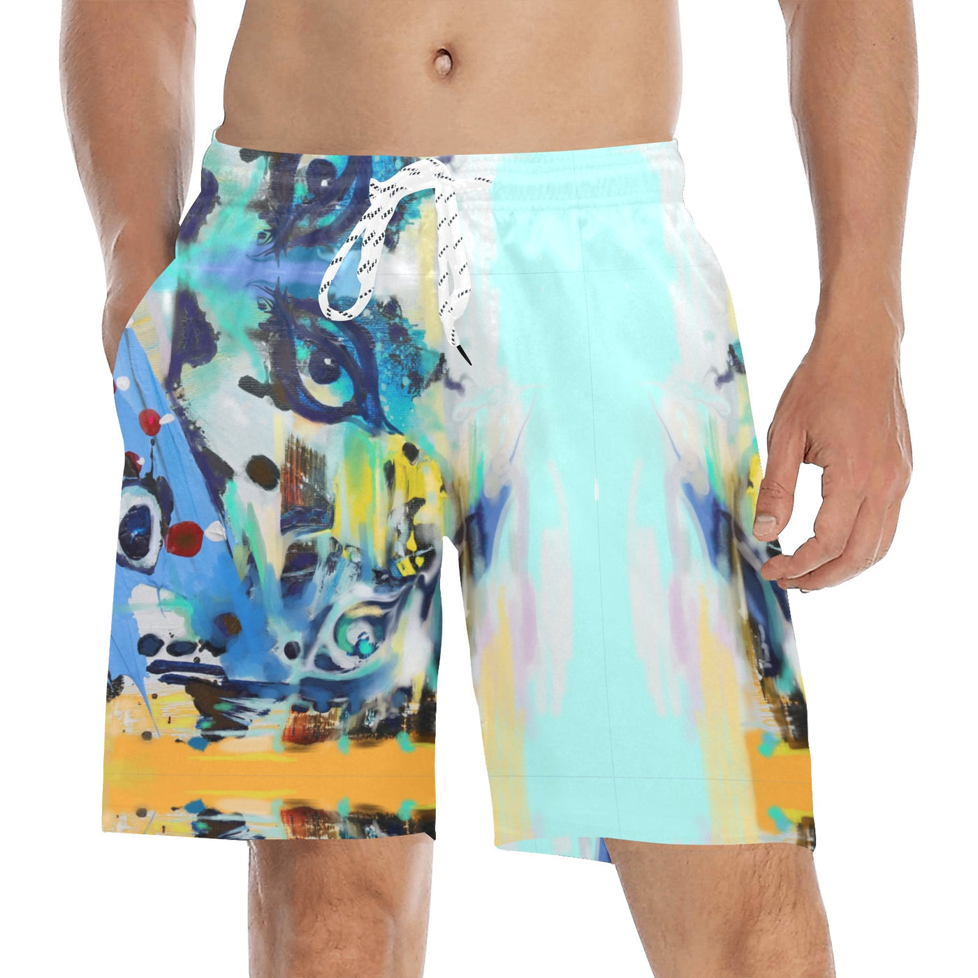Men's Mid-Length Beach Shorts