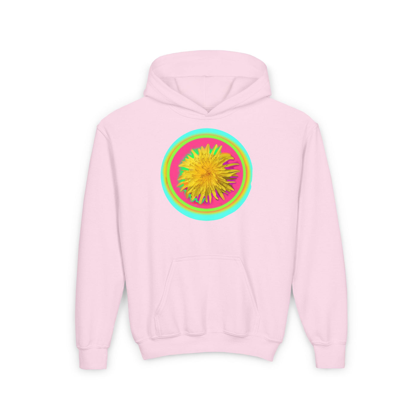 Youth Flower Power Graphic Hoodie