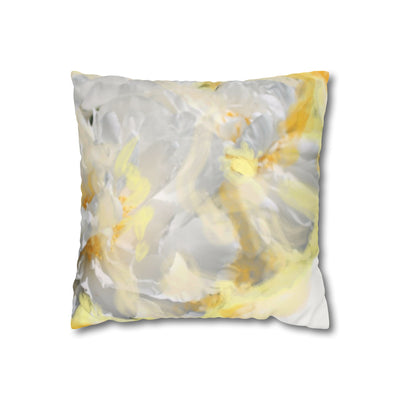 Faux Suede Square Pillowcase