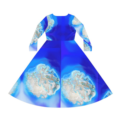 Women's Long Sleeve Dance Dress