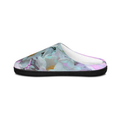Floral Comfort Men's Indoor Slippers - Relax at Home in Style