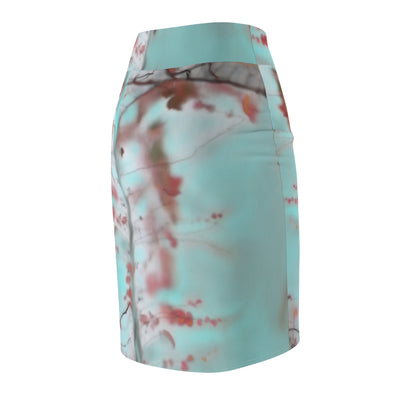 Stylish foggy Floral Women's Pencil Skirt - Perfect for Spring Events & Casual Wear