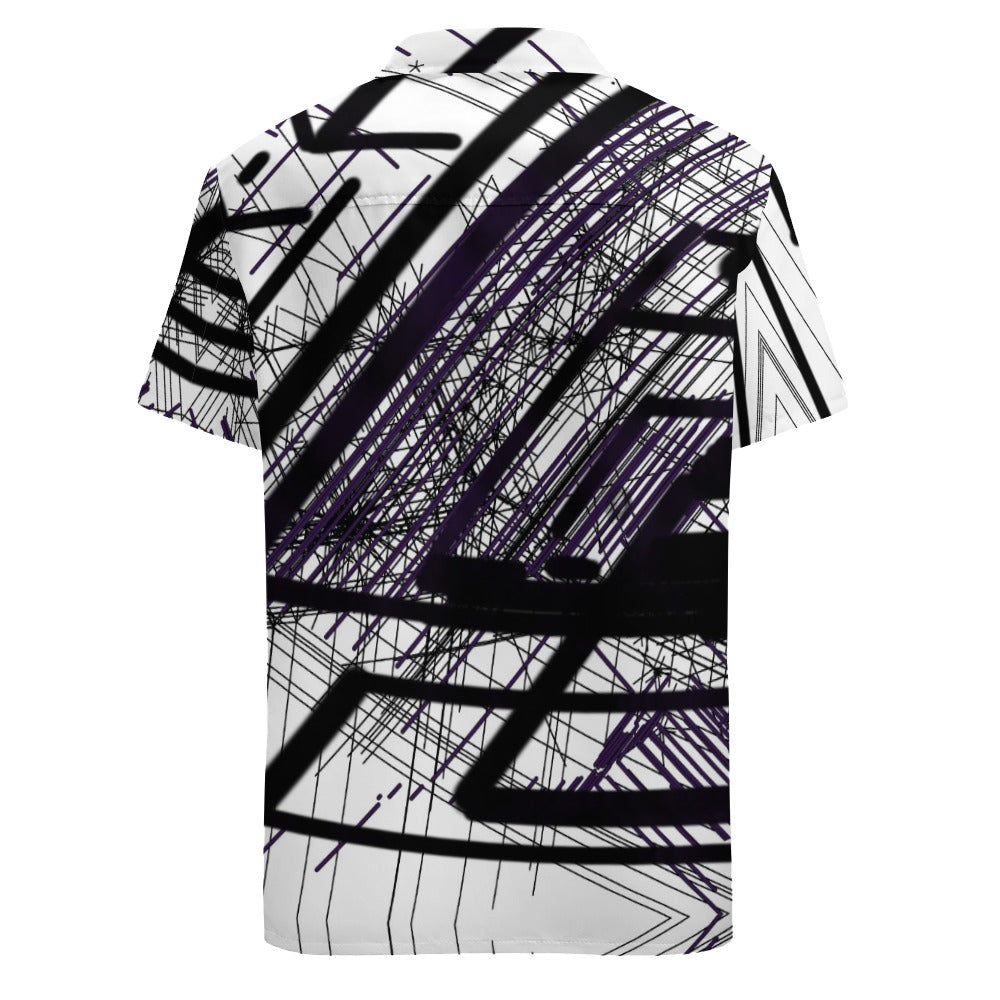 Bright Vibrant Bold short sleeved shirt