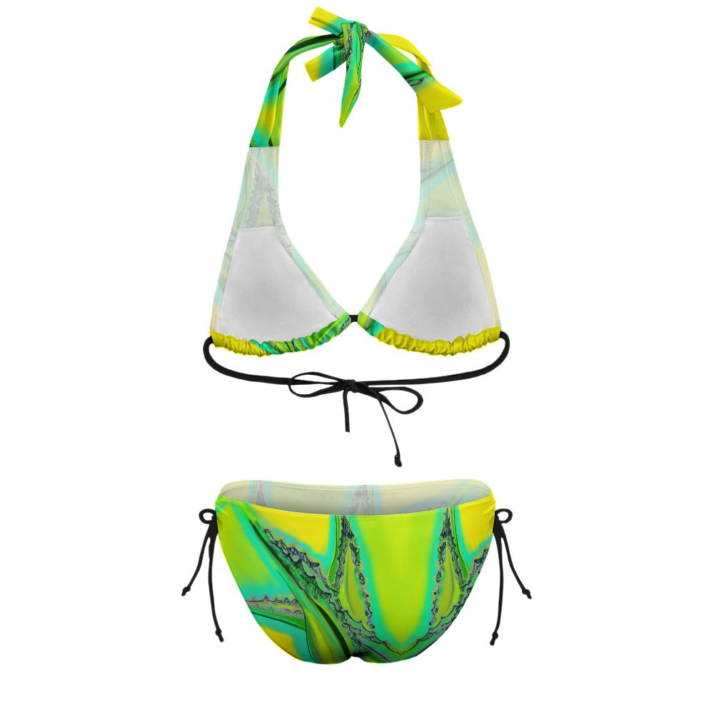 Plus size bikini swimsuit