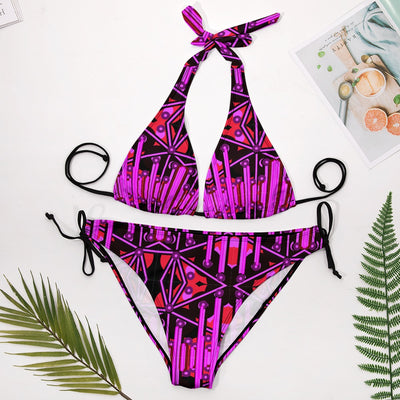 Plus size bikini swimsuit