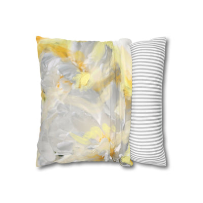 Faux Suede Square Pillowcase