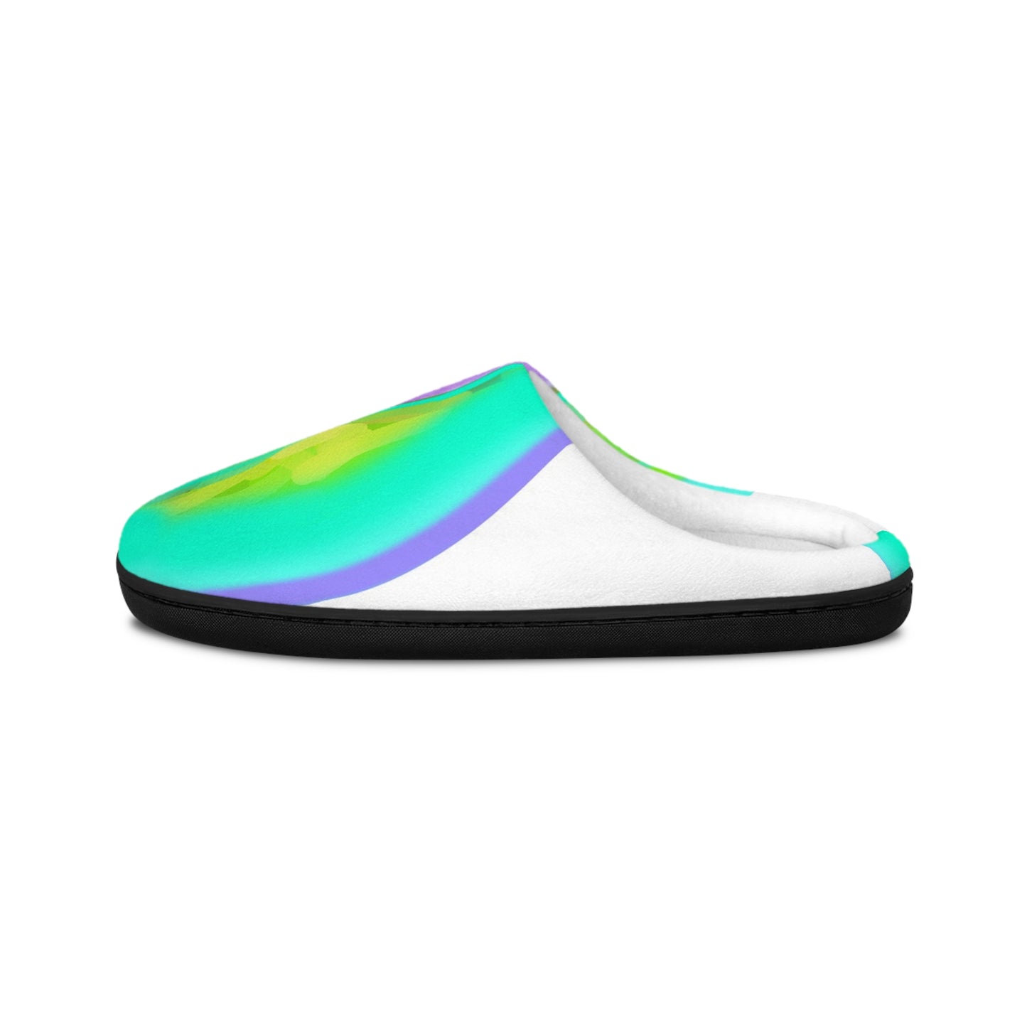 Men's Indoor Slippers with Vibrant Floral Design - Cozy Comfort for Relaxing Days