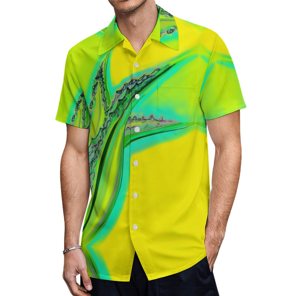 Bright Vibrant Bold short sleeved shirt