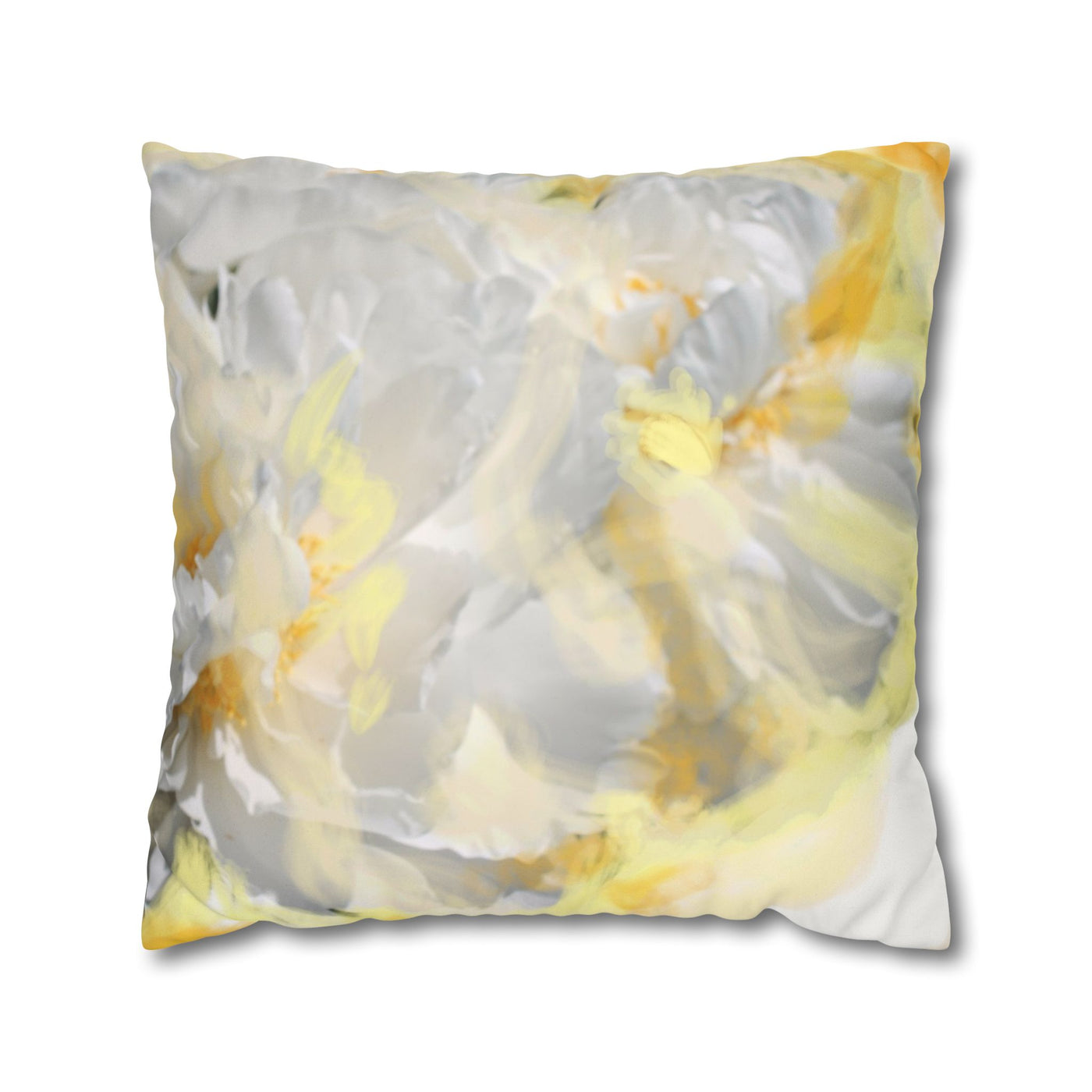 Faux Suede Square Pillowcase