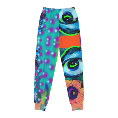 Vibrant Youth Joggers - Colorful Artistic Design for Creative Kids