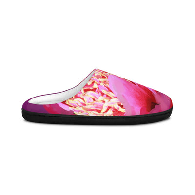 Floral Design Men's Indoor Slippers - Cozy and Stylish Home Footwear