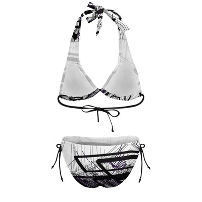 Plus size bikini swimsuit