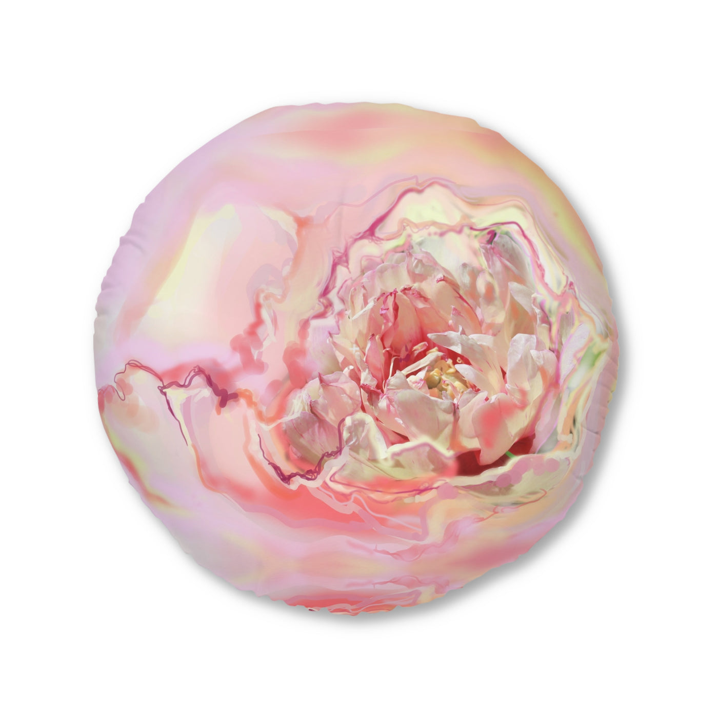 Tufted Floor Pillow, Round