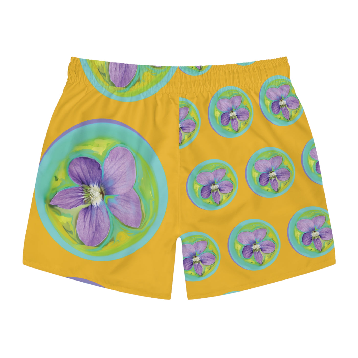 Vibrant Floral Swim Trunks for Summer Fun