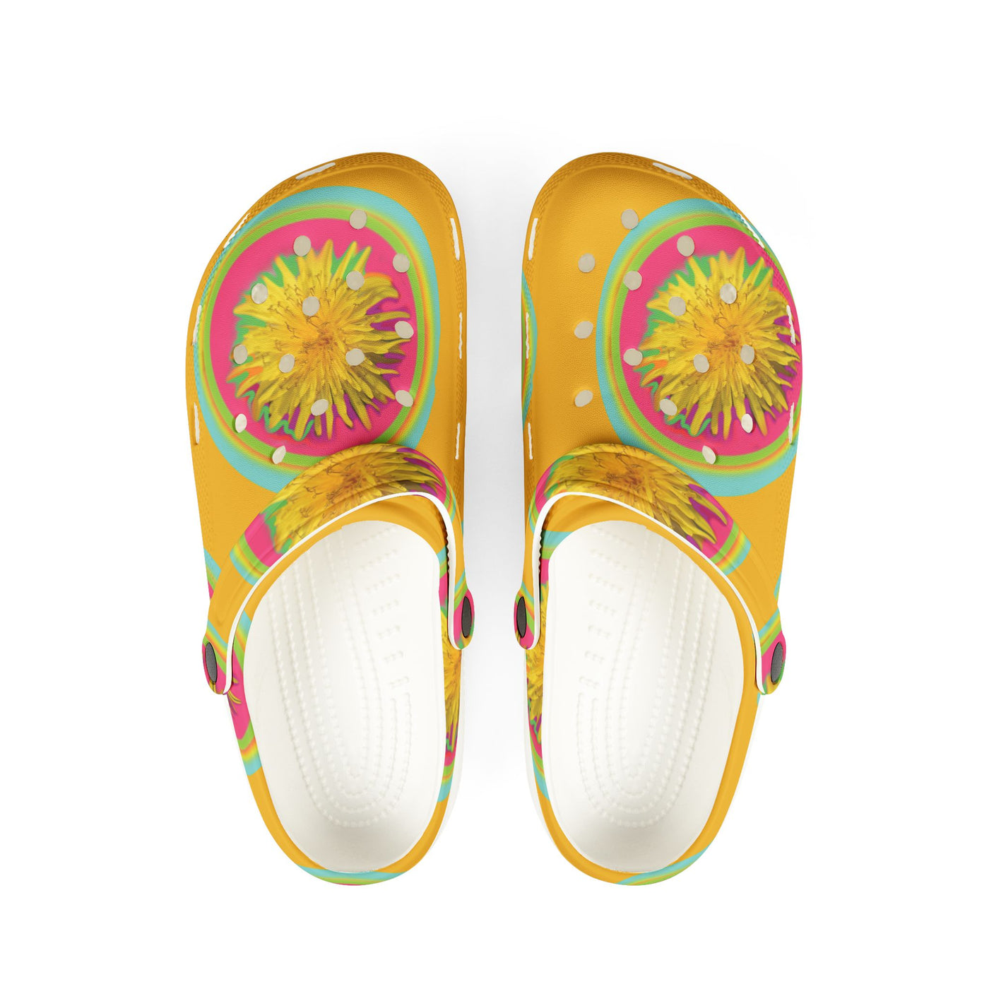 Colorful Floral EVA Foam Clogs - Bright, Lightweight Comfort for Every Occasion