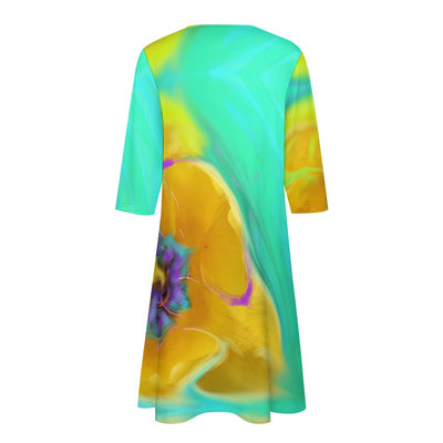 Artsy Dress with Pockets