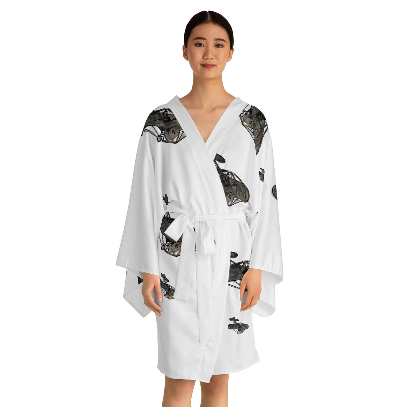 Long Sleeve Kimono Robe