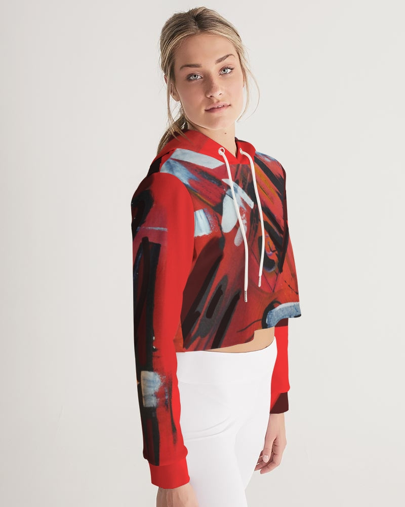 Women's Cropped Hoodie