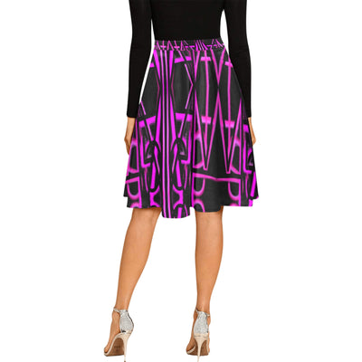 Women's Pleated Midi Skirt