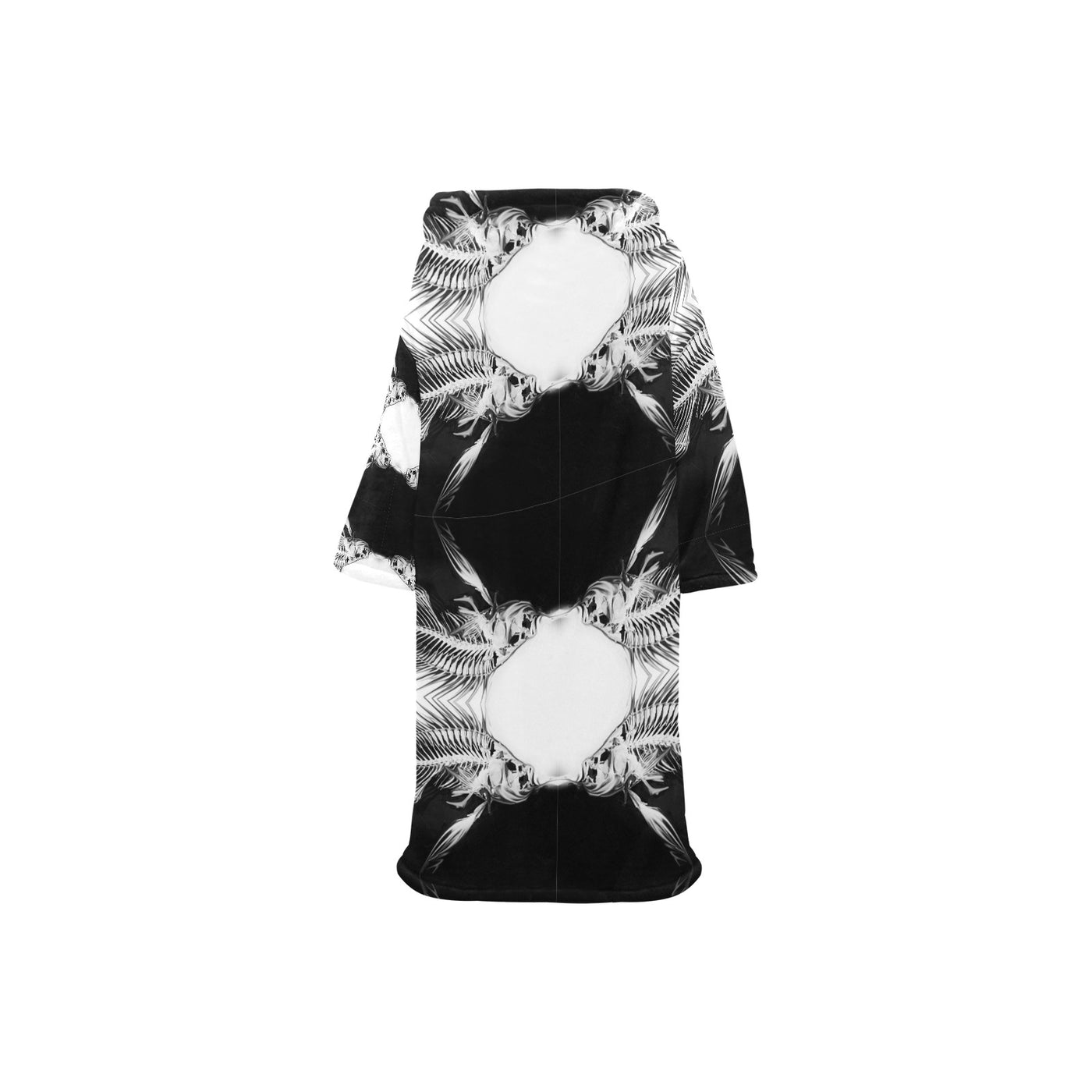 Blanket Robe with Sleeves for Kids