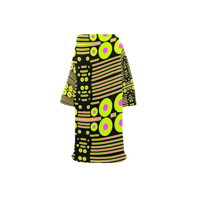 Blanket Robe with Sleeves for Kids