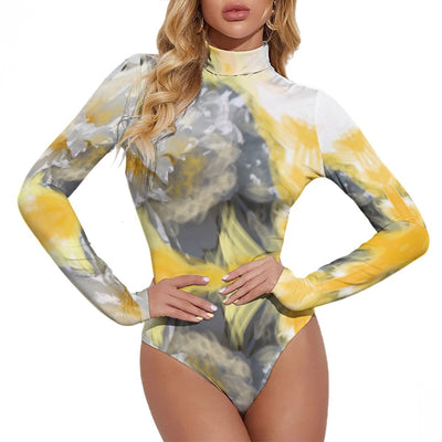 Women's Turtleneck Long Sleeve Bodysuit