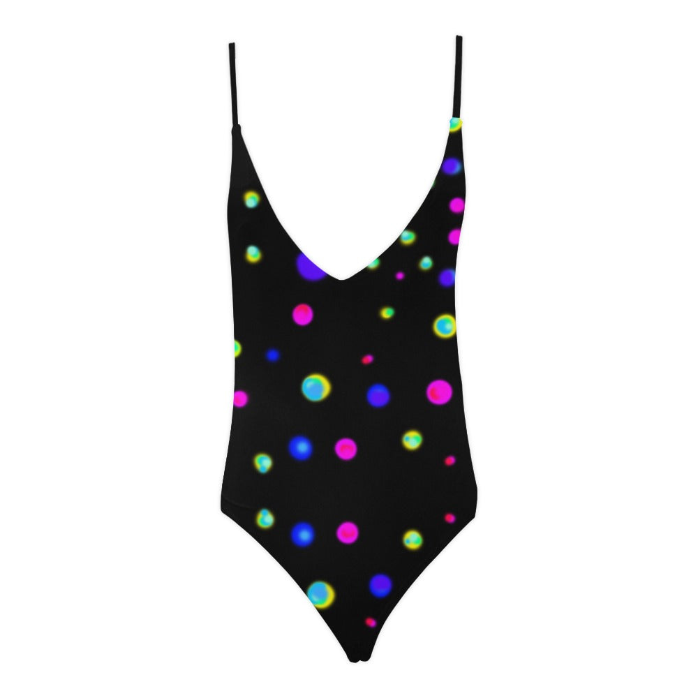 Sexy Lacing Backless One-Piece