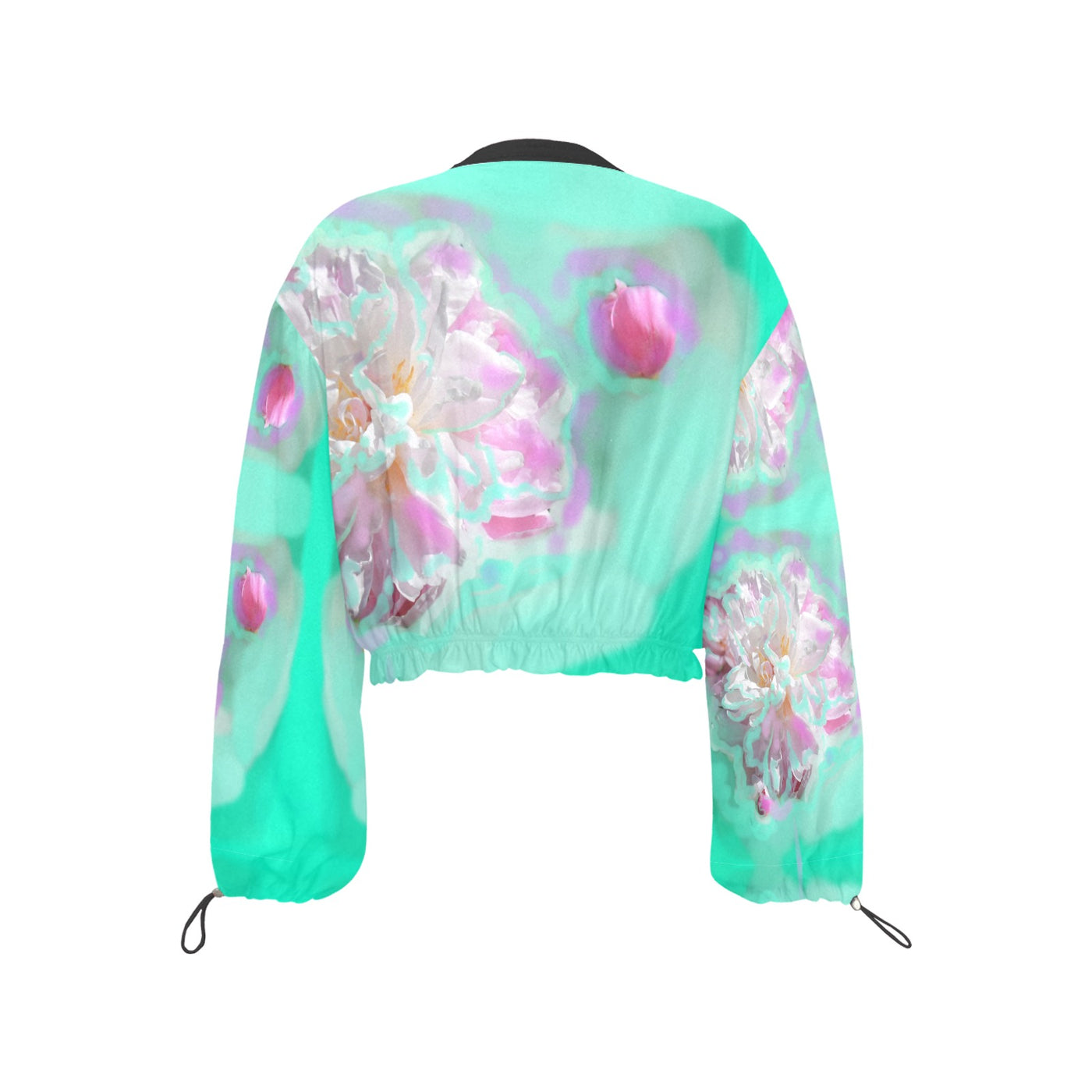 Women's Chiffon Cropped Jacket