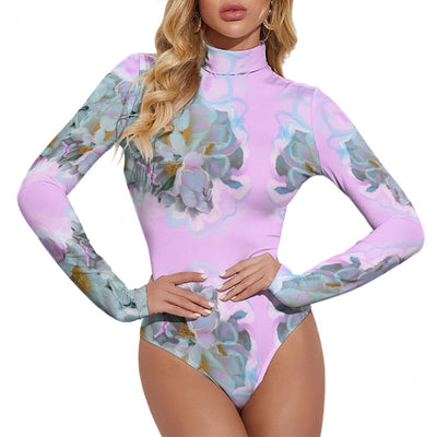 Women's Turtleneck Long Sleeve Bodysuit