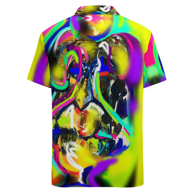 Bright Vibrant Bold short sleeved shirt
