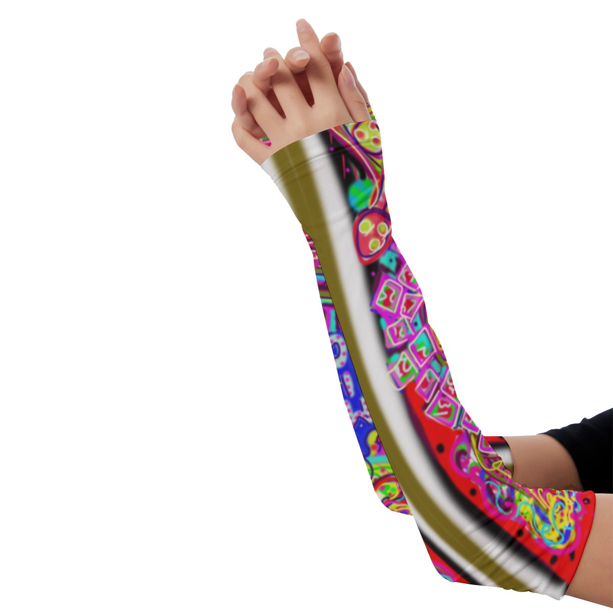 Abstract Unisex Sunscreen Oversleeve