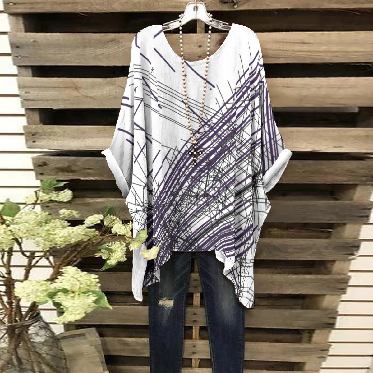 Women's Bat Sleeve Shirt