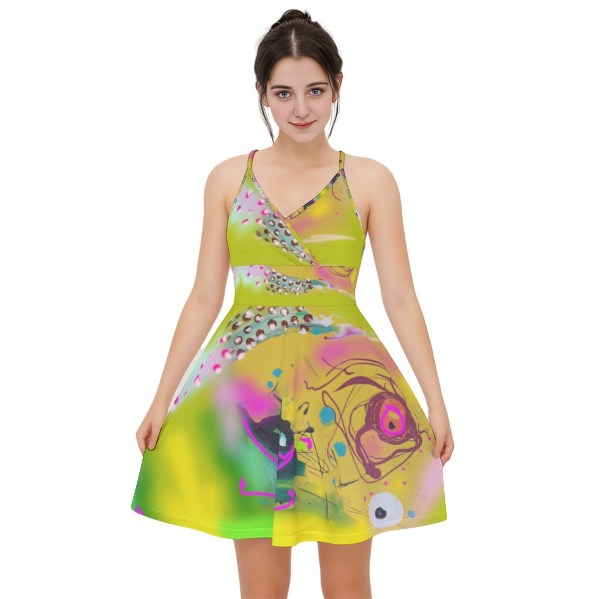 Women‘s Cross Cami Dress